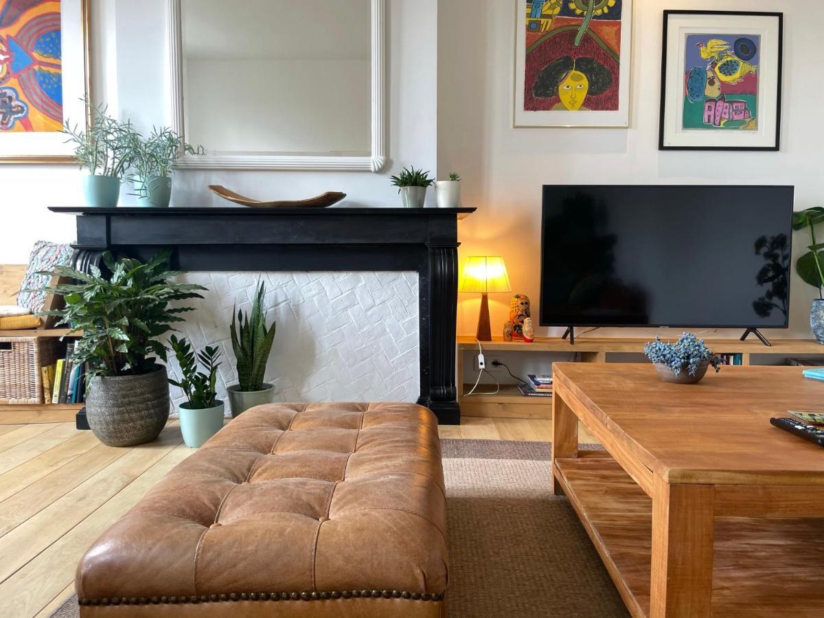 Appartement Et Parking Privatif Le Long De L Escaut 图尔奈 外观 照片