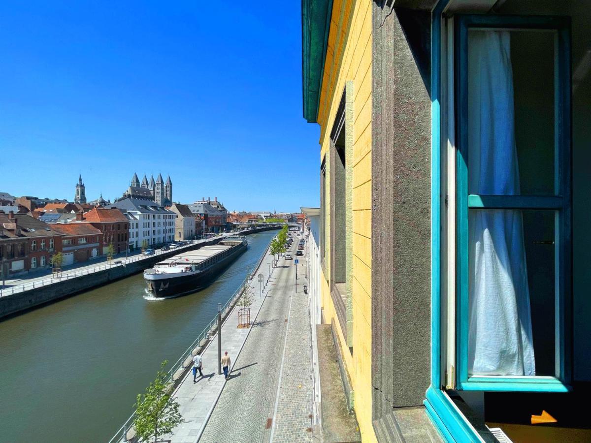 Appartement Et Parking Privatif Le Long De L Escaut 图尔奈 外观 照片